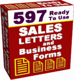 597 Business Letters Library