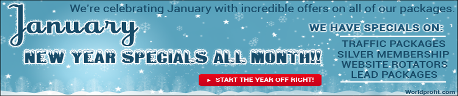 Happy New Year Deals from Worldprofit