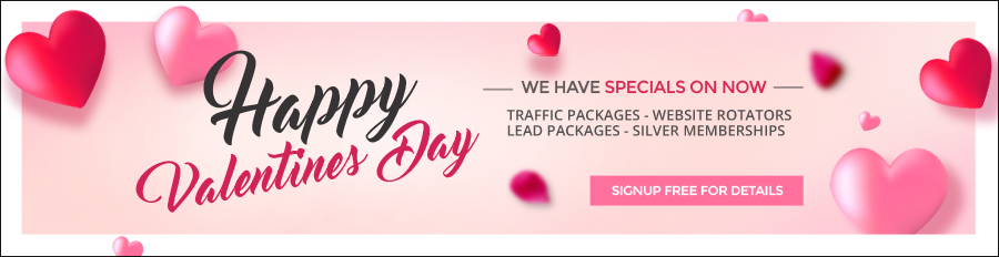 Happy Valentines Day Deals from Worldprofit