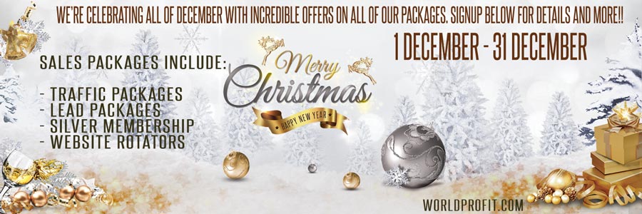 Merry Christmas and Happy New Year from Worldprofit